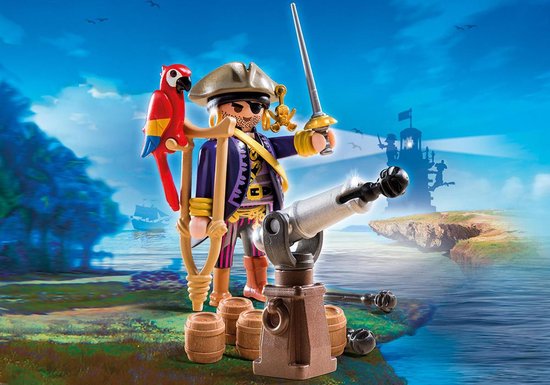 PLAYMOBIL Piratenkapitein Eénoog - 6684