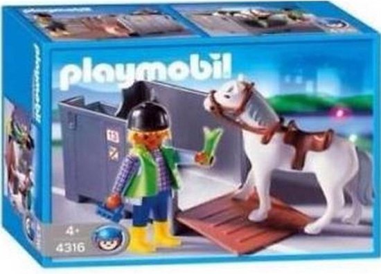 Playmobil 4316 - Transportbox met paard