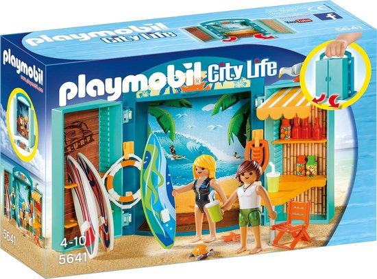 PLAYMOBIL City Life Speelbox Surfshop - 5641