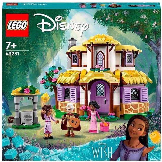 LEGO Disney Wish Asha's huisje Poppenhuis Speelgoed Set - 43231