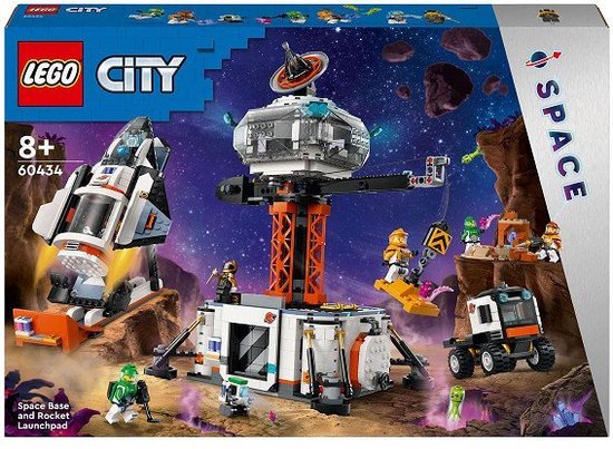 LEGO City Ruimtebasis en Raketlanceringsplatform - 60434