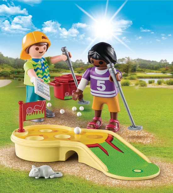 PLAYMOBIL  Kinderen met minigolf - 9439