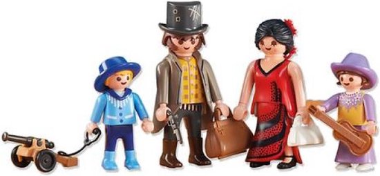 Playmobil Western familie (folieverpakking) - 6323