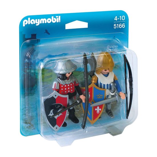 DuoPack Leeuwenridder en Valkenridder / PLAYMOBIL Duo Chevalier du Lion avec Chevalier de l'Aigle