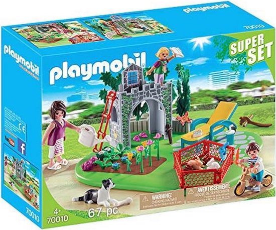 PLAYMOBIL  SuperSet Familietuin - 70010