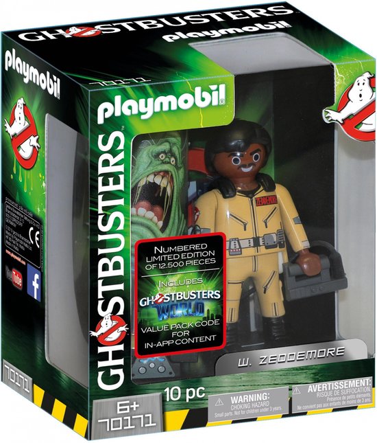 PLAYMOBIL  Ghostbusters™ Collector's Edition W. Zeddemore - 70171