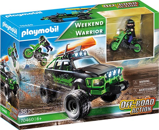 PLAYMOBIL® Weekend Warrior Off-Road Action Truck - P-70460