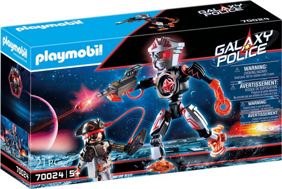 PLAYMOBIL Galaxy Police Galaxy piratenrobot - 70024