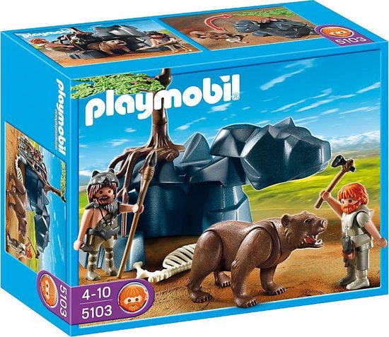 Playmobil Grotbewoners Met Beer - 5103