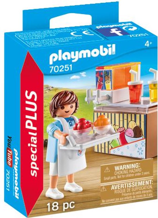 PLAYMOBIL Special Plus Slush-verkoper - 70251