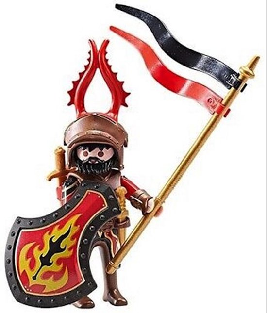 Playmobil poppetje / figuurtje Kapitein van de Burnham Raiders in zakje