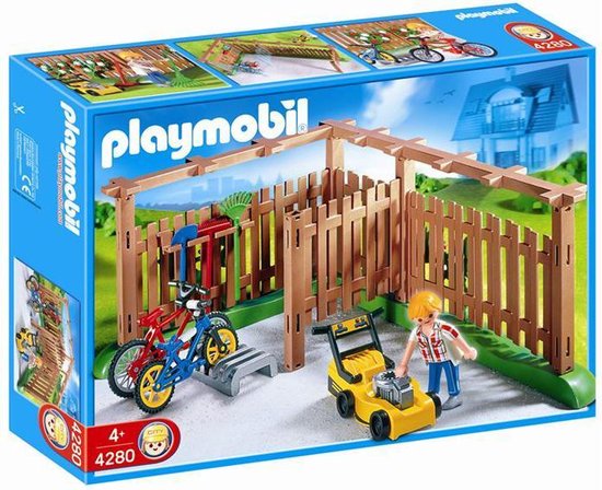 Playmobil Opbergplaats Fietsen - 4280