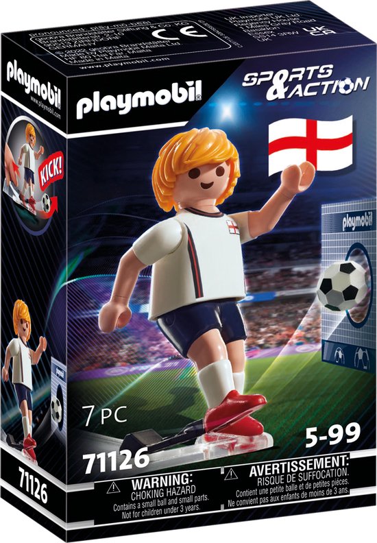 PLAYMOBIL Sports & Action Voetballer Engeland - 71126