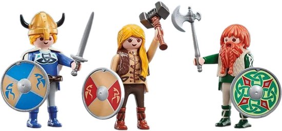 Playmobil 9893 - 3 Vikingen