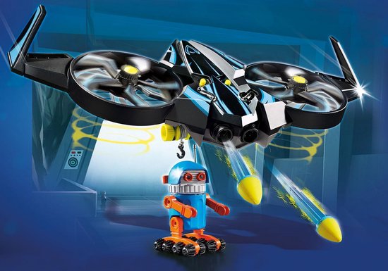 PLAYMOBIL  PLAYMOBIL: THE MOVIE Robotitron met drone - 70071