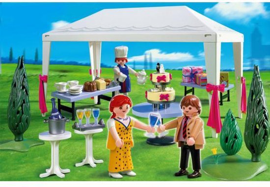 Playmobil Partytent met Gasten - 4308