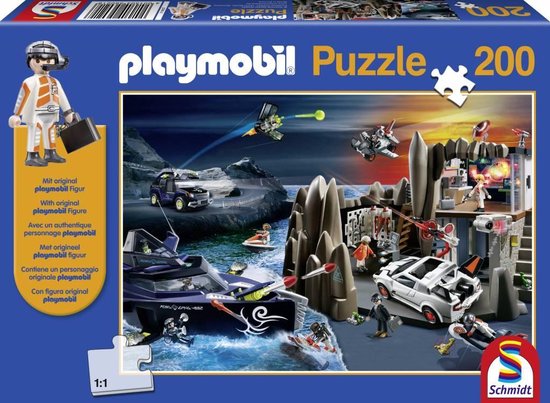 Schmidt Puzzel - Playmobil Agenten