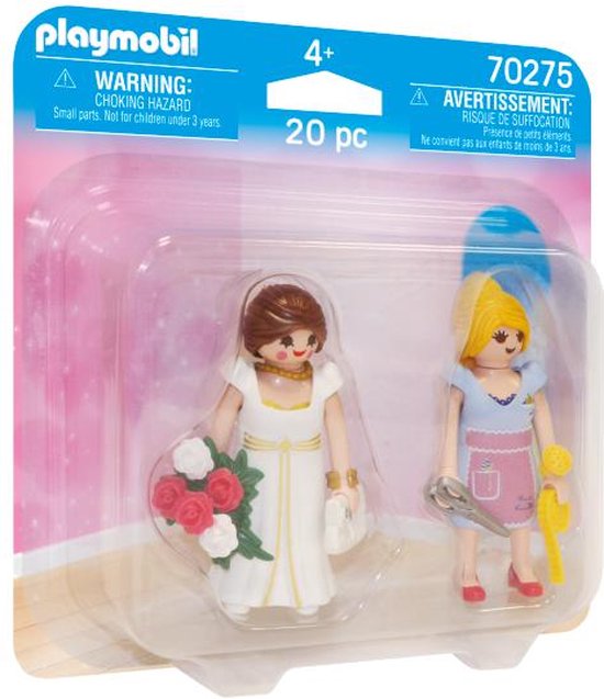 PLAYMOBIL Duo Packs Prinses en kleermaker - 70275