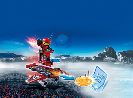 Playmobil Firebot met Disc-shooter - 6835