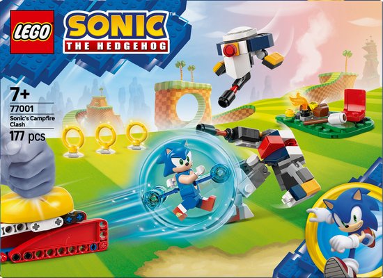 LEGO Sonic the Hedgehog Sonics krachtmeting bij het kampvuur - 77001