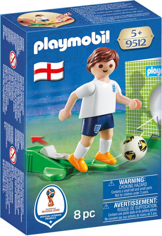 PLAYMOBIL Nationale voetbalspeler Engeland - 9512