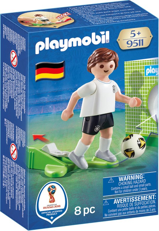 PLAYMOBIL Nationale voetbalspeler Duitsland - 9511