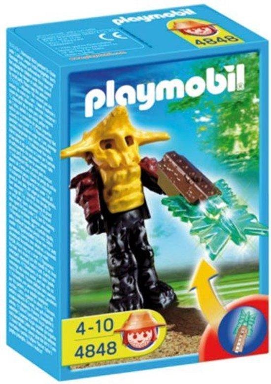 PLAYMOBIL Tempelwachter met Groen Lichtgevend Wapen - 4848