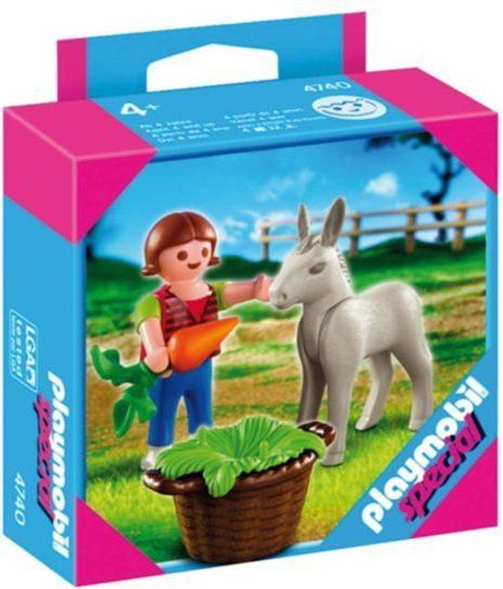 Playmobil Kind met Ezelsveulen - 4740