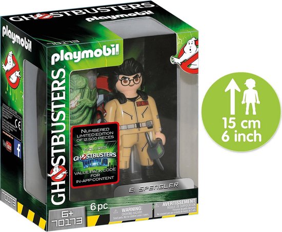 PLAYMOBIL  Ghostbusters™ Collector's Edition E. Spengler - 70173