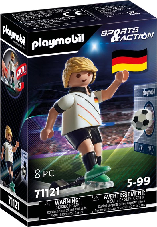 PLAYMOBIL Sports & Action Voetballer Duitsland - 71121