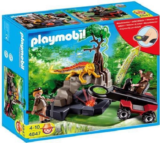 PLAYMOBIL Schattenjager Met Kristaldetector - 4847