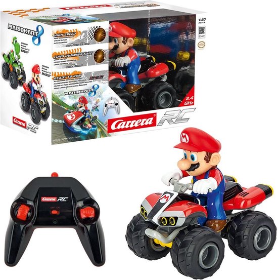 Carrera RC Mario Kart™- Mario - Quad - 2,4GHz RC Model Kant en Klaar