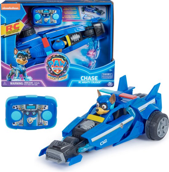 PAW Patrol The Mighty Movie RC - Afstandsbedieningauto met Chase