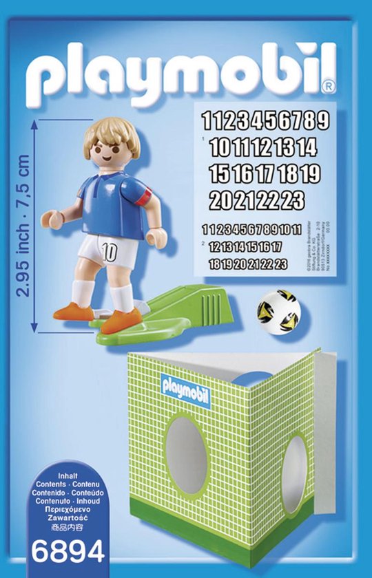 Playmobil Voetbalspeler Frankrijk - 6894