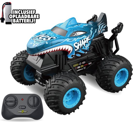 Gear2Play RC Firedance Shark 1:20 - Incl. oplaadbare batterij - met licht en muziek