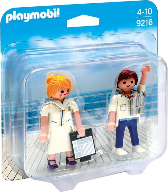 Playmobil Duopack: Steward En Stewardess (9216)