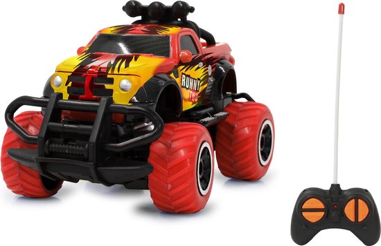 1:43 Jamara 403601 RC MonsterTruck Runny Two RC Model Kant en Klaar