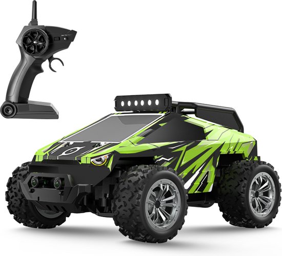 CB-Goods Bestuurbare Auto - RC Auto - Offroad Car - RC Car Buggy - Kinderen en volwassenen - Tiktok - Radiografisch - Binnen en buiten - Stuntauto - Groen