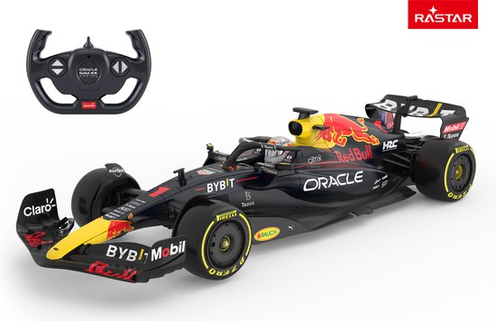 Rastar Oracle Red Bull Racing – Op afstand bestuurbare RB18 – 1:12 Max Verstappen 1:12