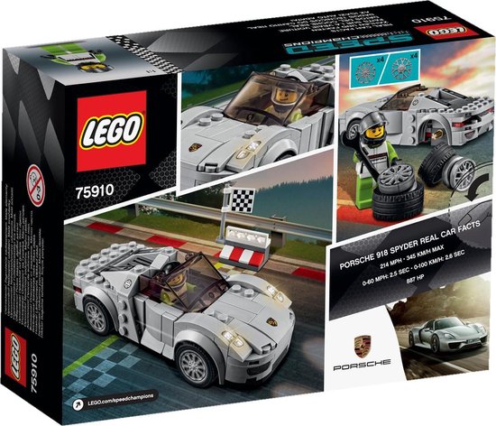 LEGO Speed Champions Porsche 918 Spyder - 75910