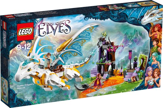 Lego Elves set Koninginnendraak redding 41179