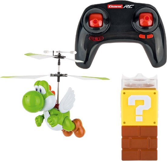 Carrera RC Super Mario - Flying Yoshi - Helikopter 2,4GHz RC Model Kant en Klaar