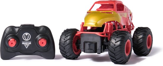 Monster Jam RC Marvel - Iron Man op afstand bestuurbare-monsterjamtruck - schaal 1:24