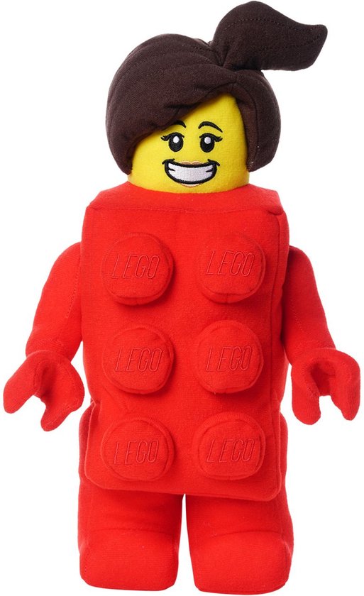 LEGO Brick Suit Girl pluche knuffel