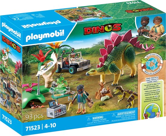 PLAYMOBIL Dinos Onderzoeksstation met dinosaurussen - 71523