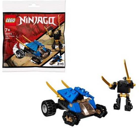 LEGO Ninjago 30592 - Mini Thunder Raider Straaljager (polybag)