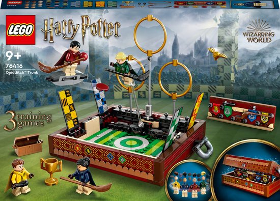 LEGO Harry Potter Zwerkbal hutkoffer Spelletjes Set - 76416