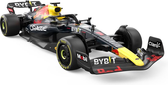 Jollity - Racing Car - Bestuurbare Radiografische Race Auto - 1:18 - Red Bull Formule 1 Racing - Max Verstappen - Licentie