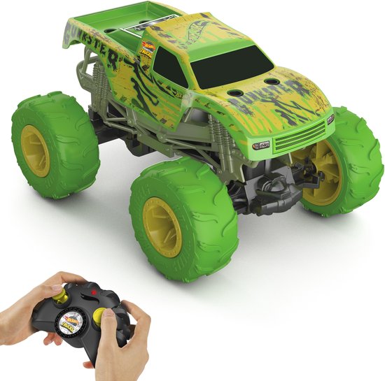 Hot Wheels Monstertrucks Gunkster - Schaal van 1:15 - RC voertuig