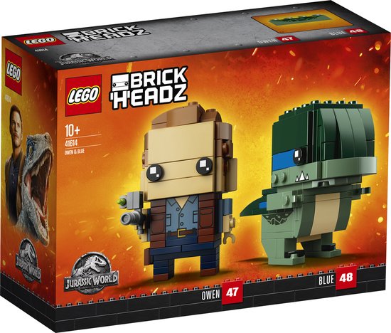 LEGO BrickHeadz Jurassic World Owen & Blue - 41614